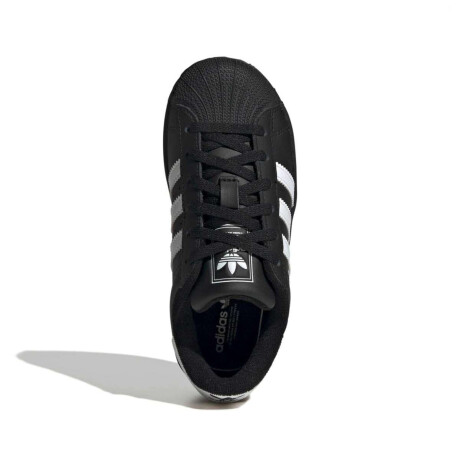 Championes Superstar II de Niños Negro