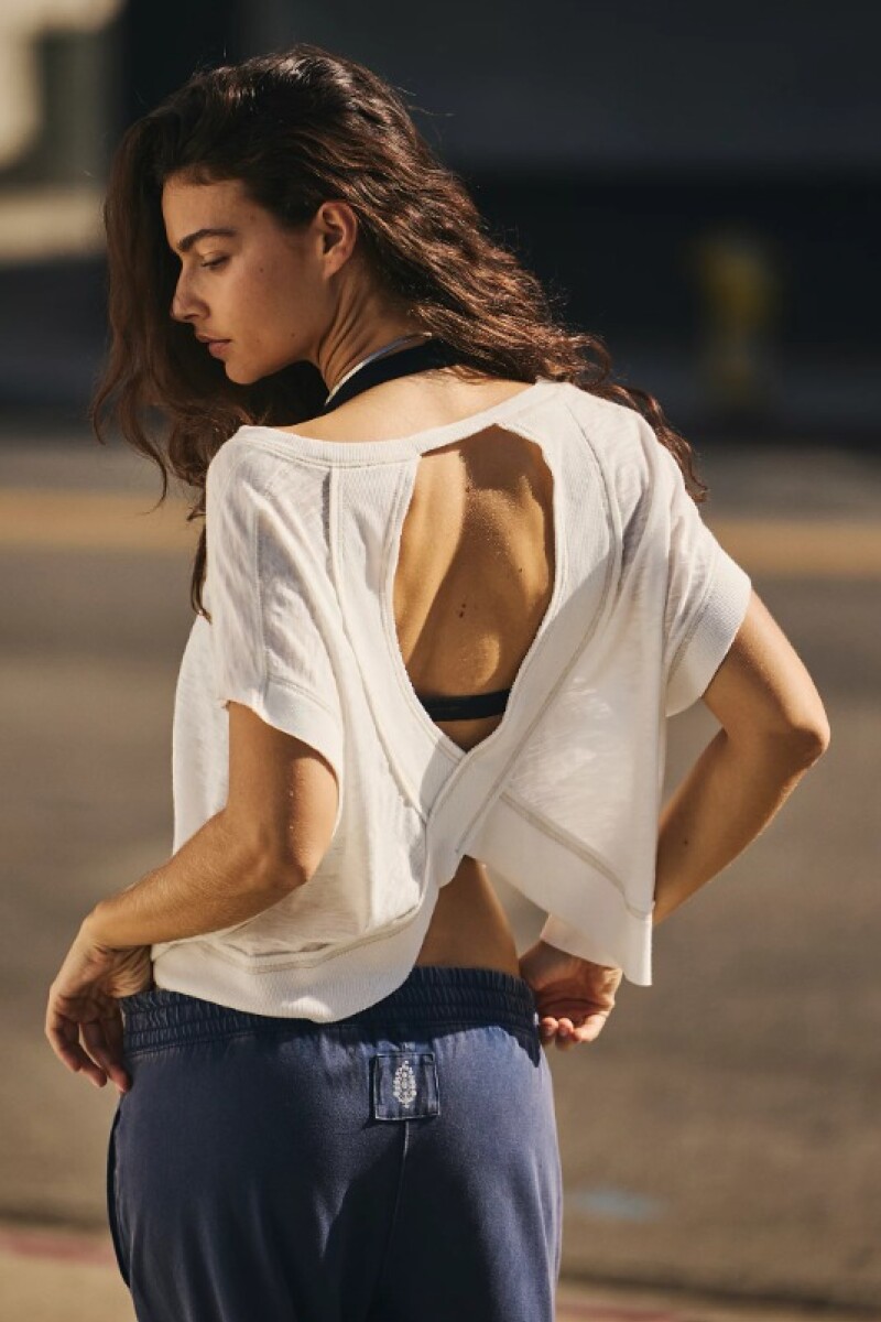 MY TIME TEE Blanco