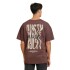 T-SHIRT XS-XXL MARRON