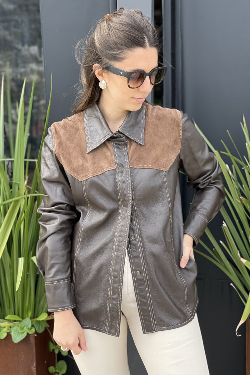 Camisa rafa Chocolate