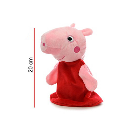 Títere De Mano Peluche Peppa Pig George Felpa 20cm Peppa Pig