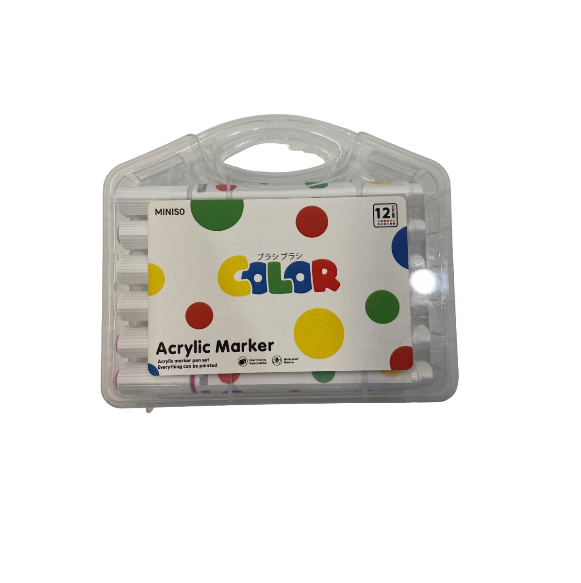 Set marcadores dots 12 colores 