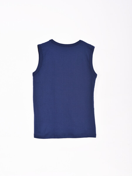 MUSCULOSA NIÑO BALANCE AZUL OSCURO