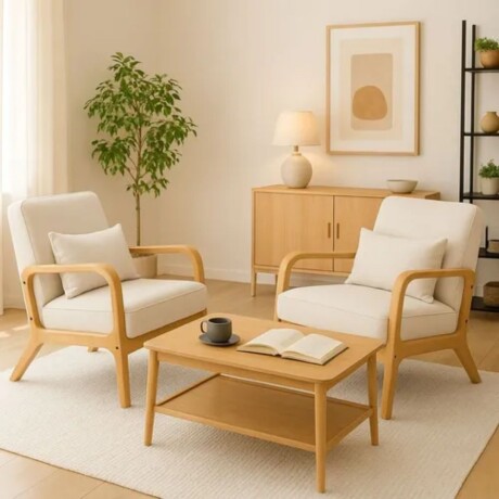 Promo 2 Butacas Olten Blanco