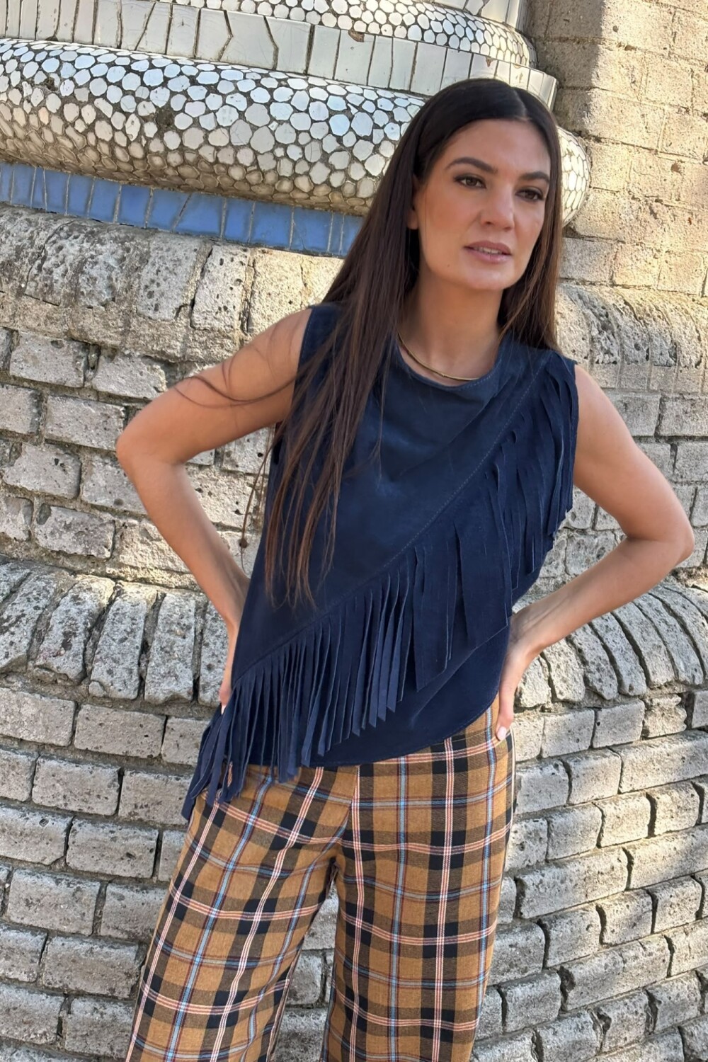 Hontas Vest Azul
