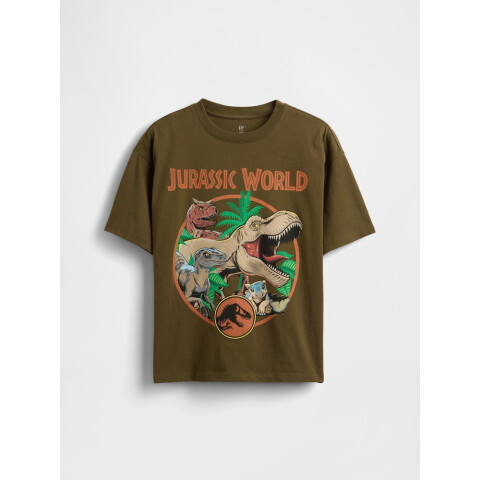 3PL JUNE LICENSE GRAPHIC DARK OLIVE