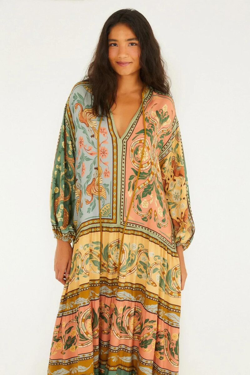 VESTIDO OVER Multicolor