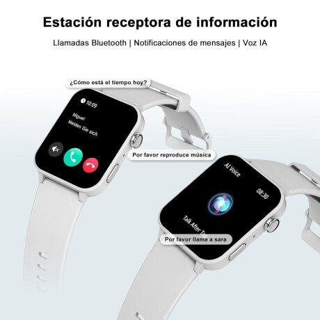 Reloj inteligente Smartwatch Blackview R30 Pro Gris