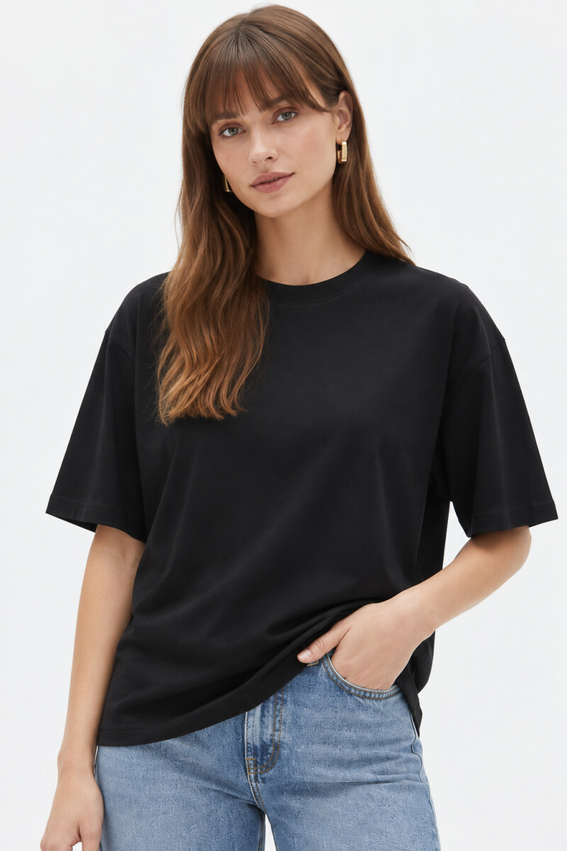 Remera Binaga - Negro 