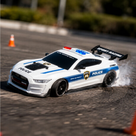Auto drift a control remoto para niños Blanco