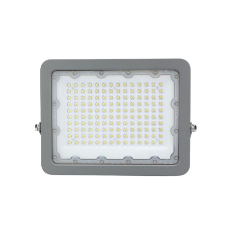 Foco Led Reflector 100w Slim Smd, Chip Led Lumileds Luz Cálida