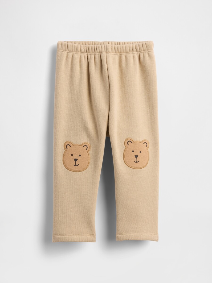 V-JPN COZY BEAR PANTS - WICKER 