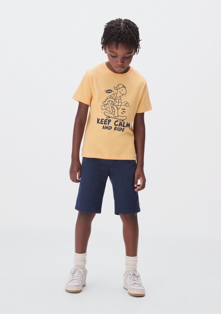 CAMISETA MM MASC - AMARELO 
