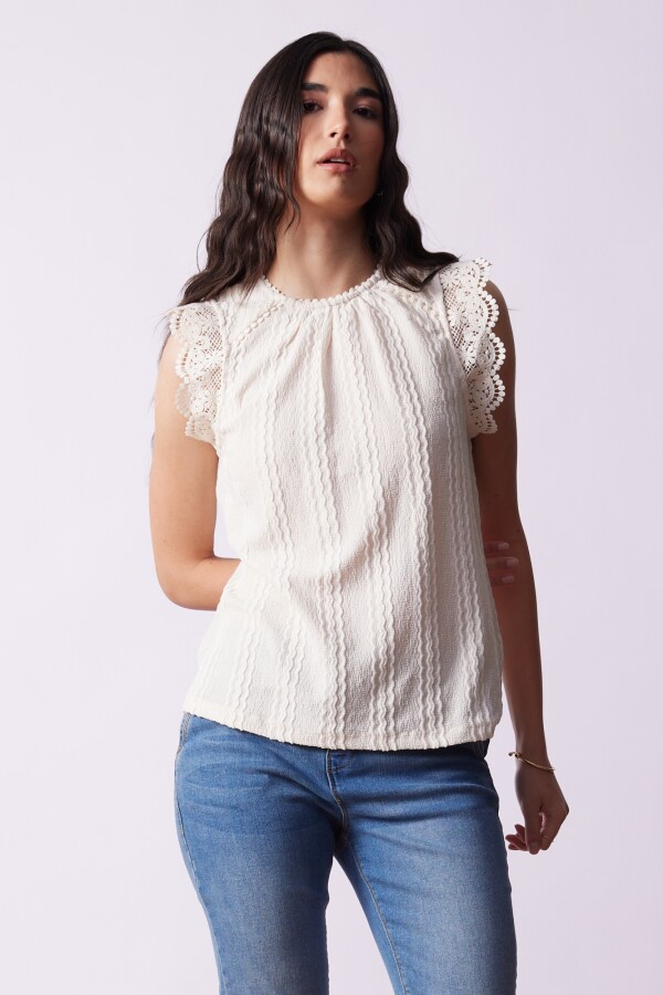 Blusa Puntilla CRUDO