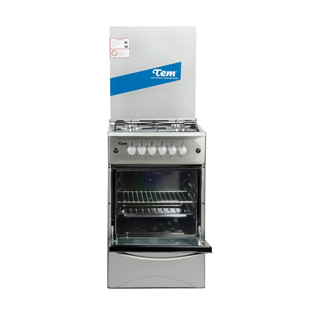 Cocina Tem Mery Gas 4H Grill T1DCI4GGS2734 - 001 