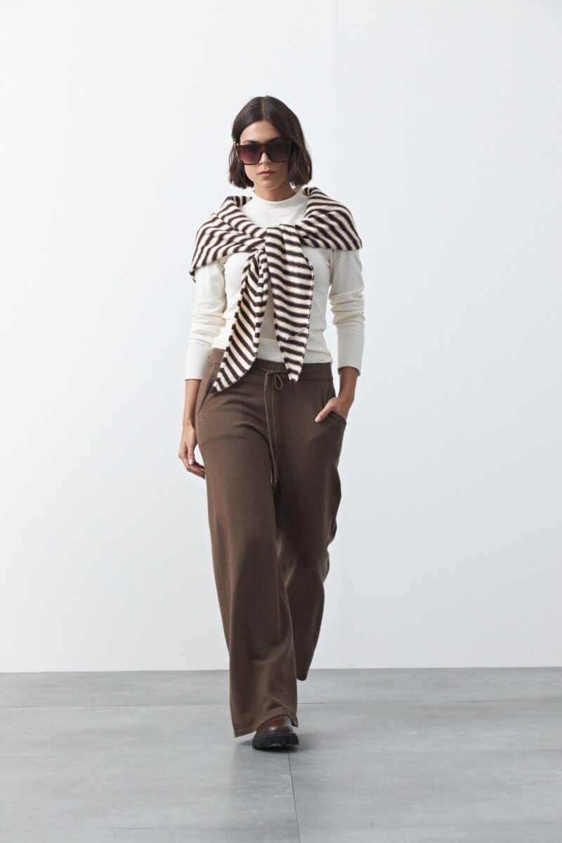 PANTALON CIRCI Marrón oscuro