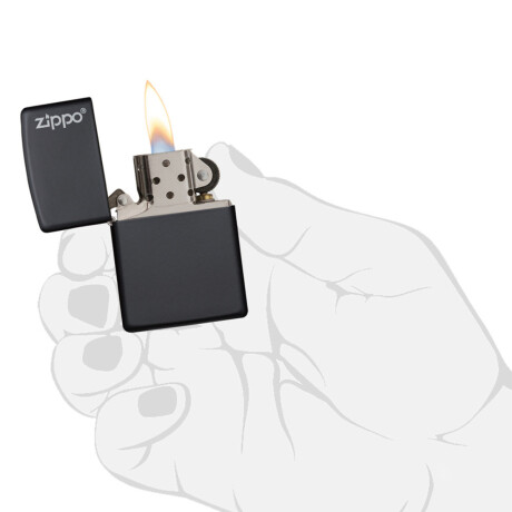 Encendedor Zippo Logo Negro 0