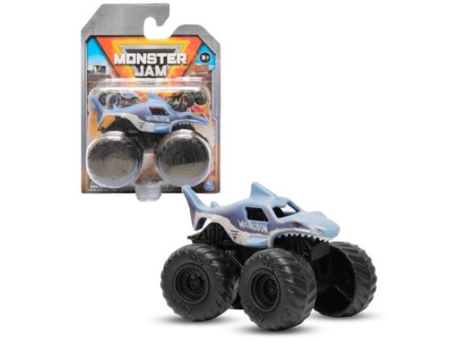 Camioneta Monster Jam - Vehículo Megalodon 