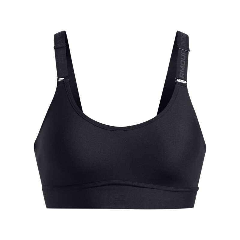 UA Infinity Mid 2.0 Bra-ORG BLK-002
