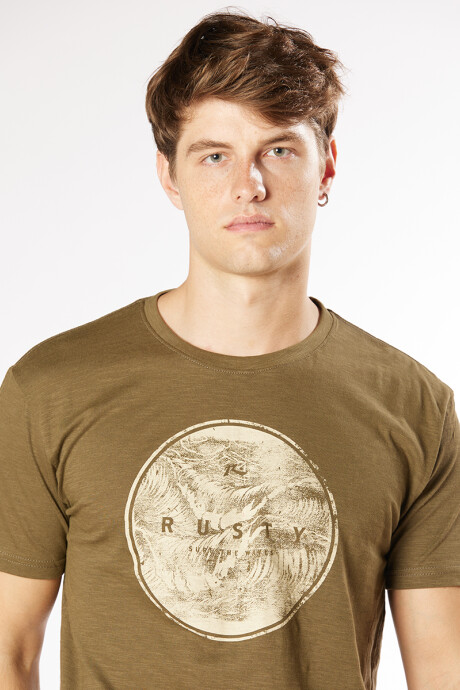 T-SHIRT PEDRE RUSTY Militar