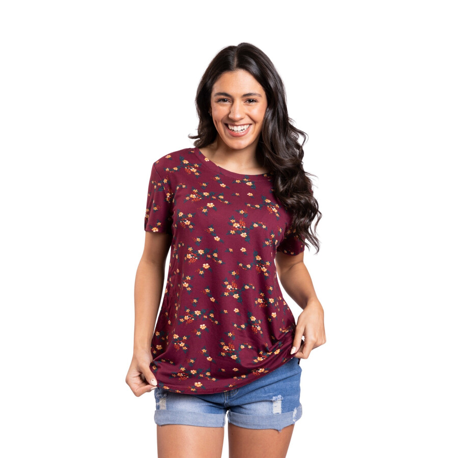 CHERRY REMERA WINEFLOWER