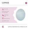 Espejo redondo de pared Lumax Diámetro 50cm Blanco