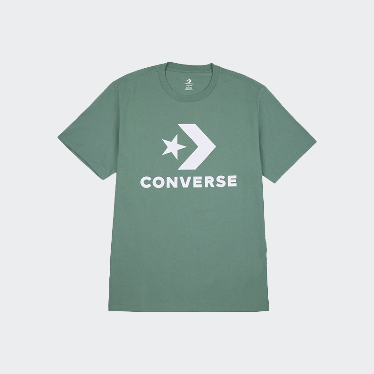Remera Converse Logo Star Chev - Verde 