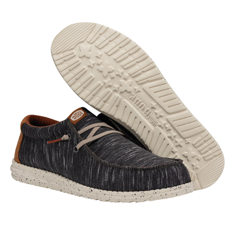 Alpargatas Wally Jersey Hombre Charcoal