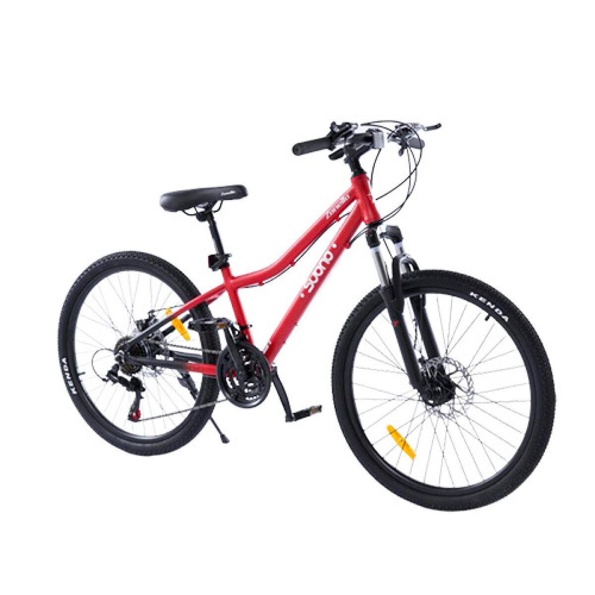 Bicicleta Zanella Suono Rod 24 Roja 21 Velocidades Shimano 