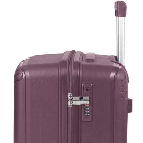 Valija Rígida 24'' Resistente Impermeable 4 Ruedas Violeta