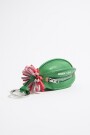LLAVERO CHARM PELOTA PIEL Verde