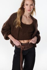 Cardigan Lina Chocolate