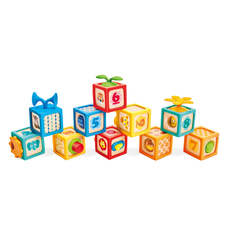 Bloques apilables Sensoriales Hape Bloques apilables Sensoriales Hape