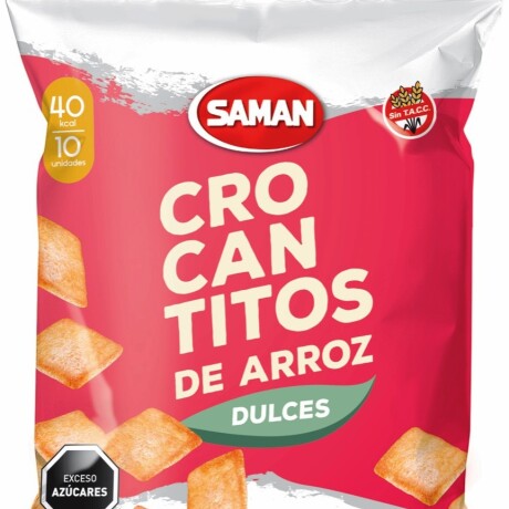 SNACK ARROZ SAMAN 100G CROCANTITO DULCE SNACK ARROZ SAMAN 100G CROCANTITO DULCE