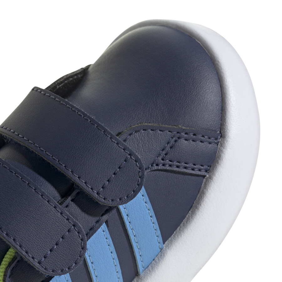 Championes de Niños Adidas Grand Court 2.0 Infantil Azul Marino - Celeste