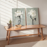 CUADRO CANVAS 40x60cm MARCO FLOR 1 CUADRO CANVAS 40x60cm MARCO FLOR 1