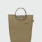 Longchamp - Cartera Tote plegable, de nylon y asa corta, Le pliage M Verde