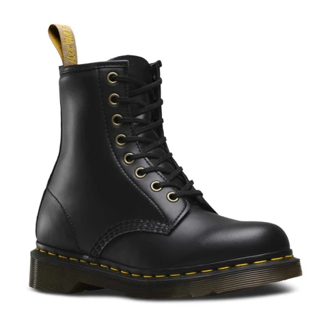 Vegan 1460 - Unisex Black Felix Rub Off