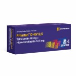 PRILARTAN D 40/12,5 MG CJ X 30 COMP. única