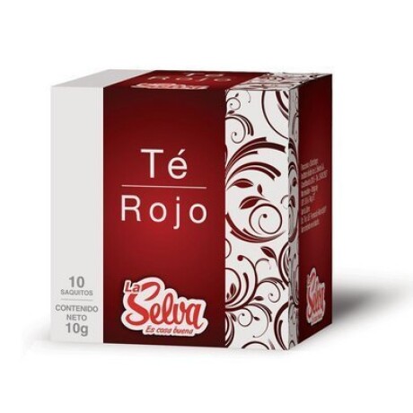 TE LA SELVA X 10 ROJO TE LA SELVA X 10 ROJO