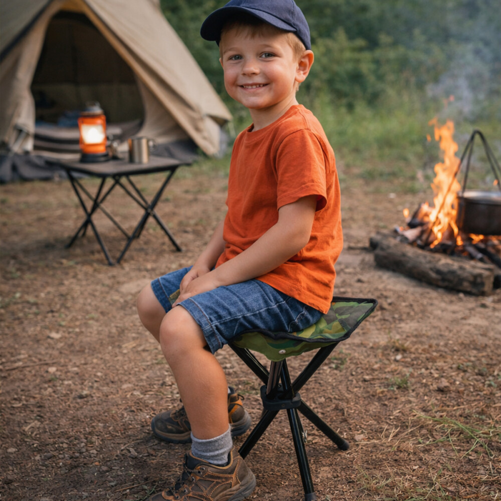 Banco Camping Plegable camuflado Banco Camping Plegable camuflado