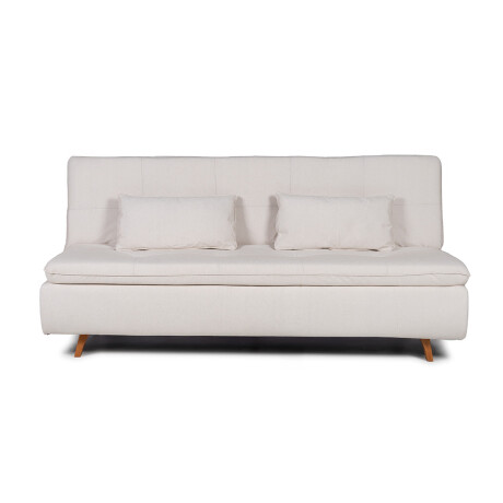 Sofá Cama Maira - Tela Rústica 9831 (Parma Beige)