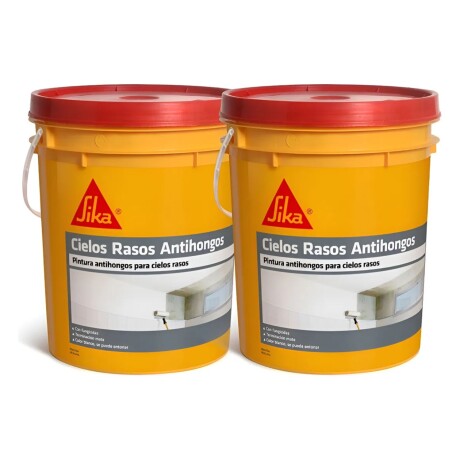 Pintura Cielos Rasos Antihongos Sika 20+20 Kg Blanca Pintura Cielos Rasos Antihongos Sika 20+20 Kg Blanca
