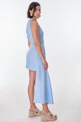 Vestido Lorenza Celeste