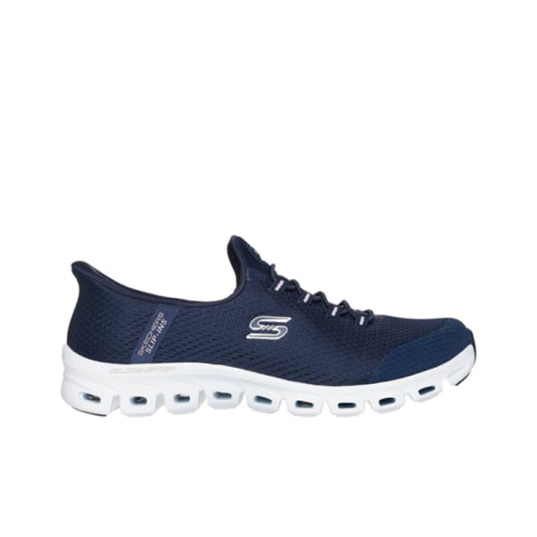 Championes Slip-Ins Mesh Bungee Azul