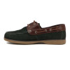 Starsax Hombre Nautico Acordonado Combinado Verde Militar-cafe