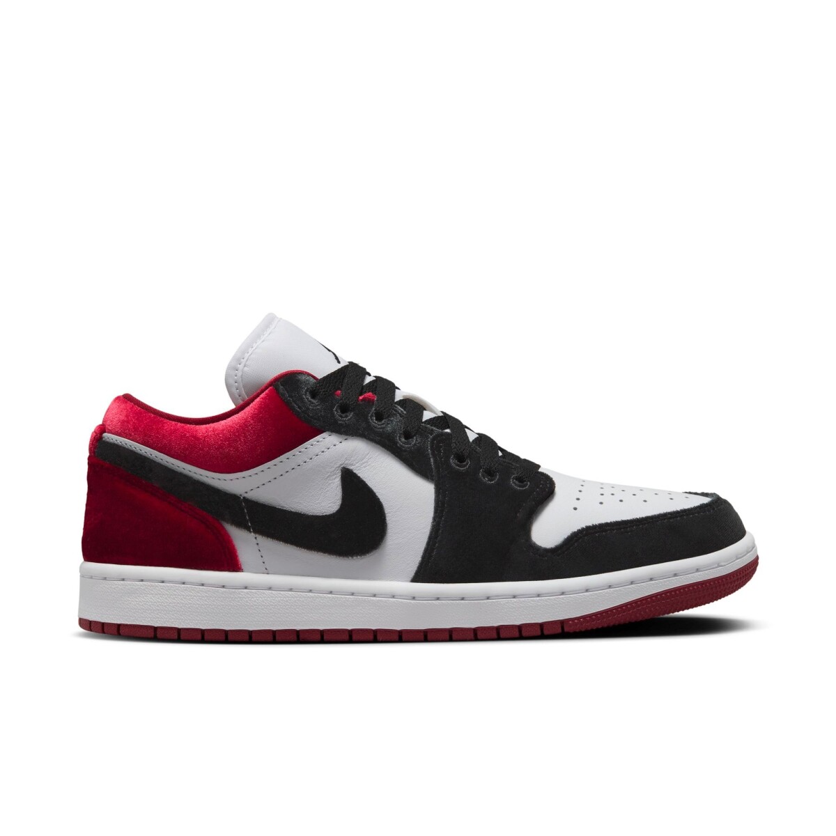 Championes Air Jordan 1 Bajo Se de Mujer - Negro 