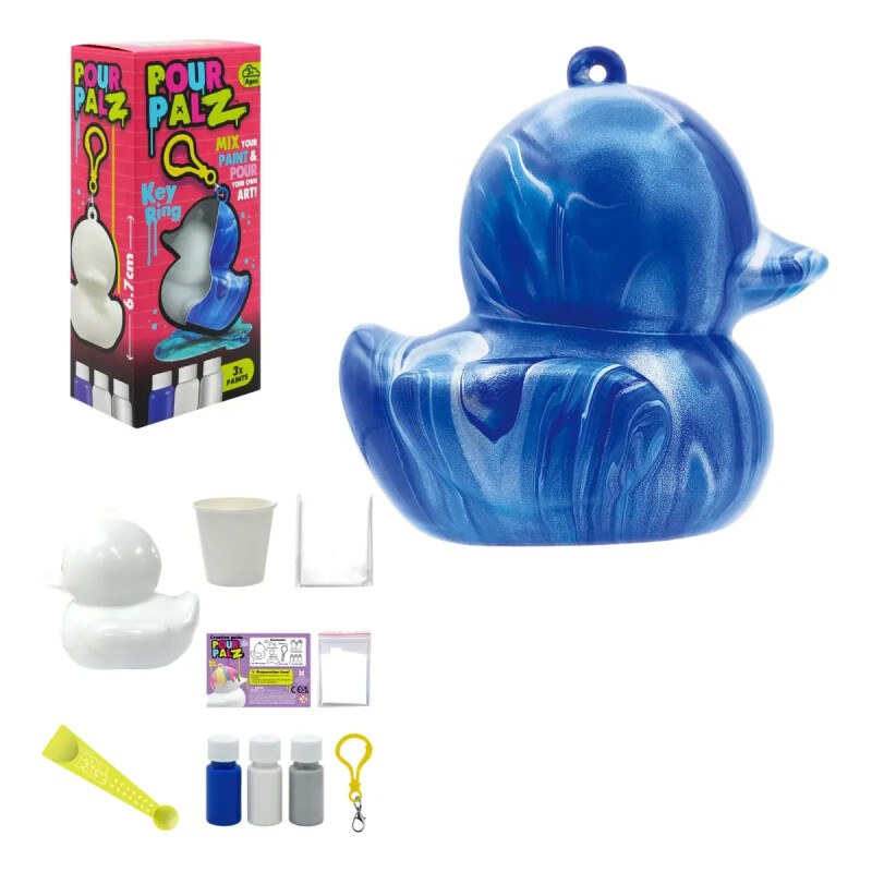 Pour Palz Pato Llavero Azul