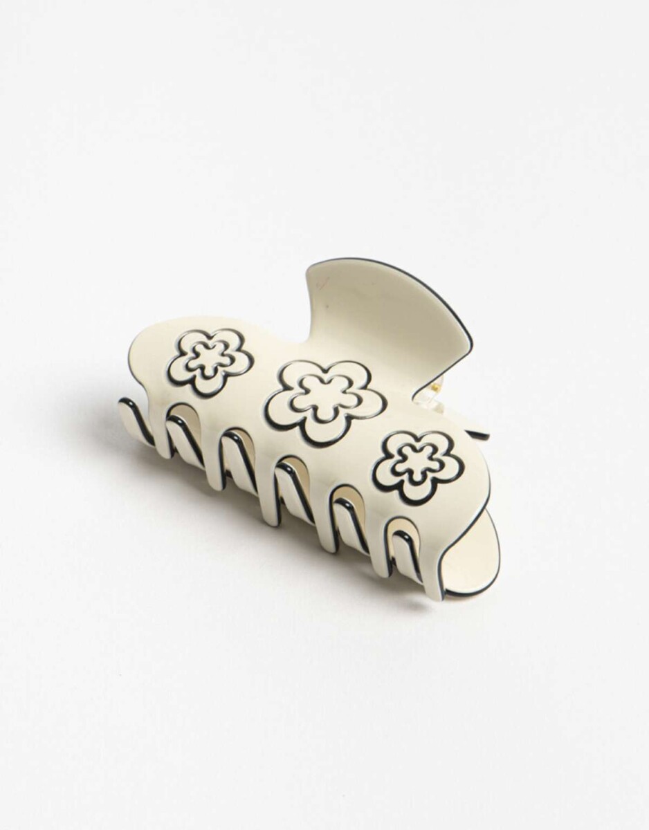 Broche Flores - Combinacion Bicolor 