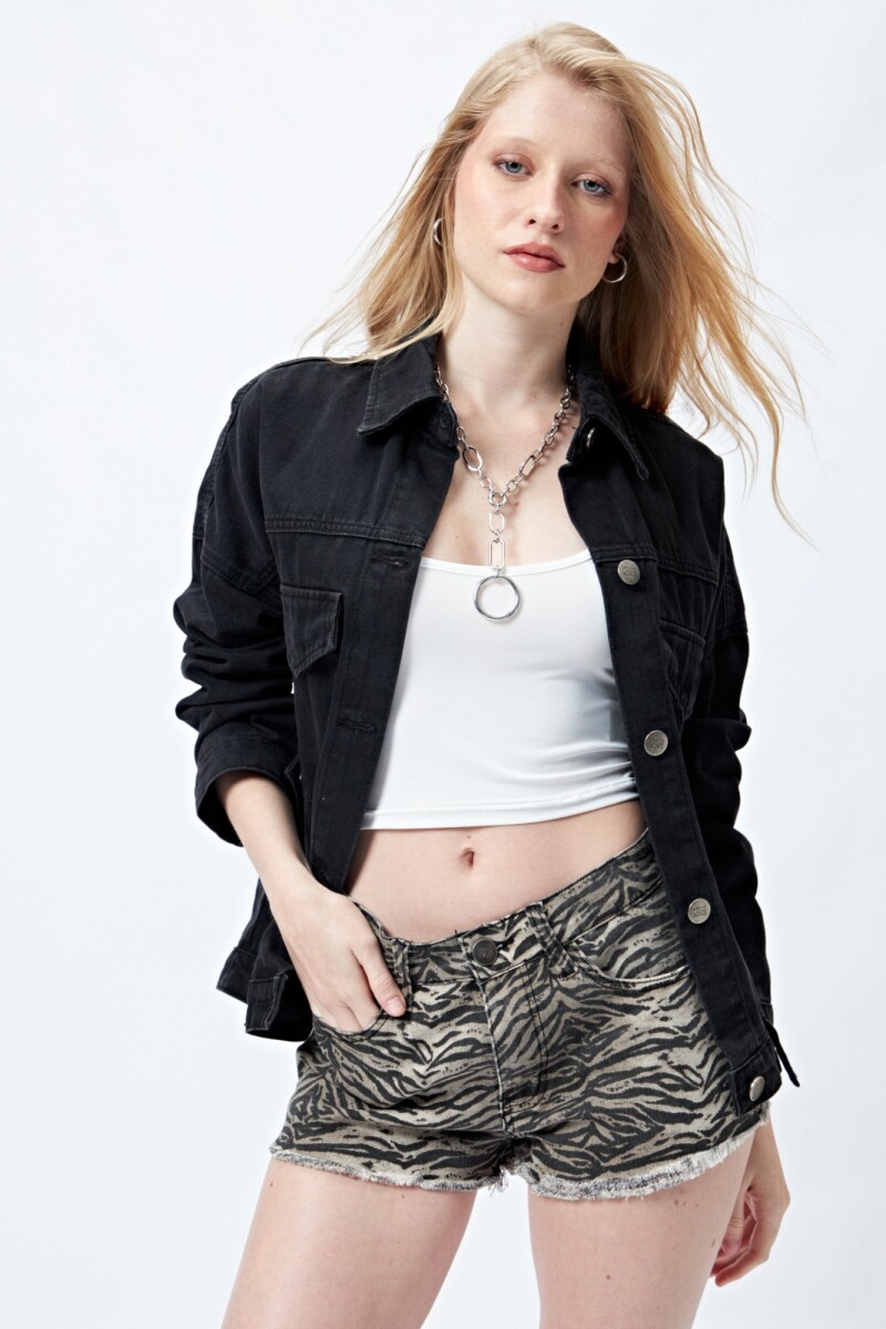 SHORT NOLA Animal Print